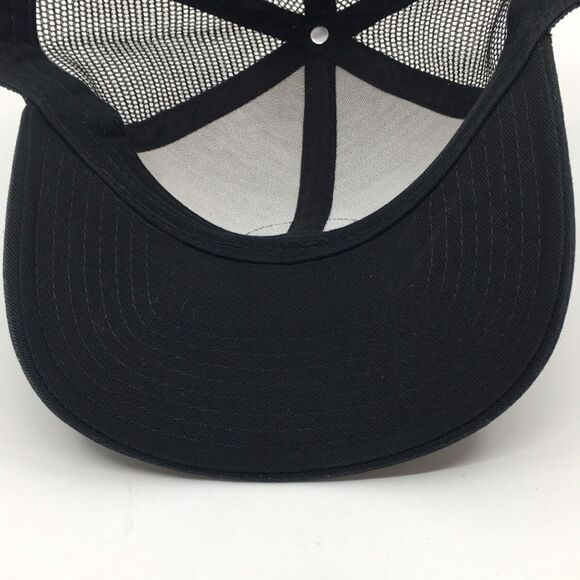 DaKine Aloha circle crest trucker hat SnapBack black cotton baseball cap - Picture 10 of 14